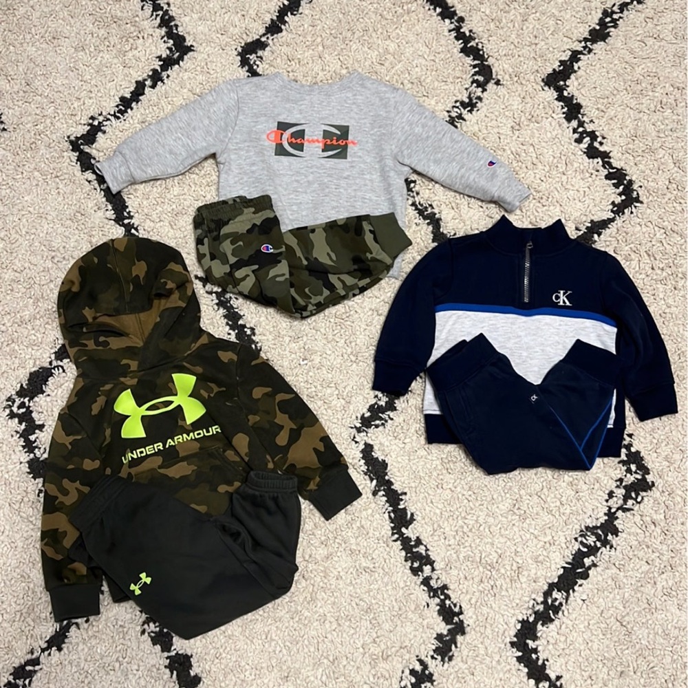 18-24M hoodie/pullover and jogger sets